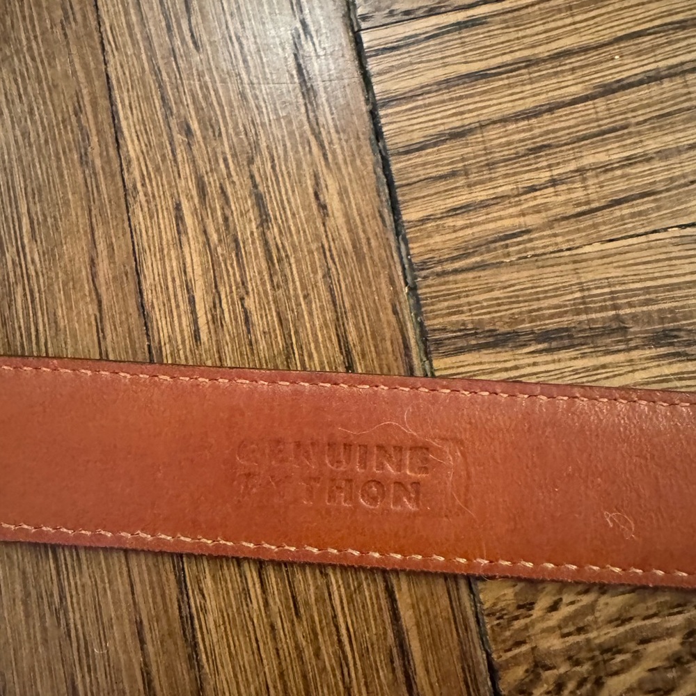 Stunning python belt - Picture 2 of 4